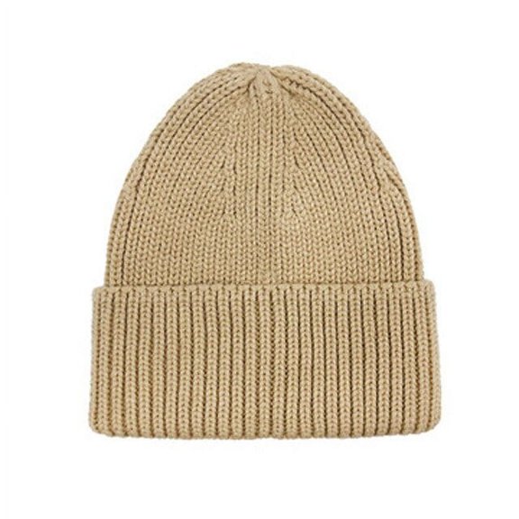 CoCopeaunt Knit Cap, Pure Color Cap, Men And Women Autumn And Winter Europe And America Warm Wool Cap Cold Cap
