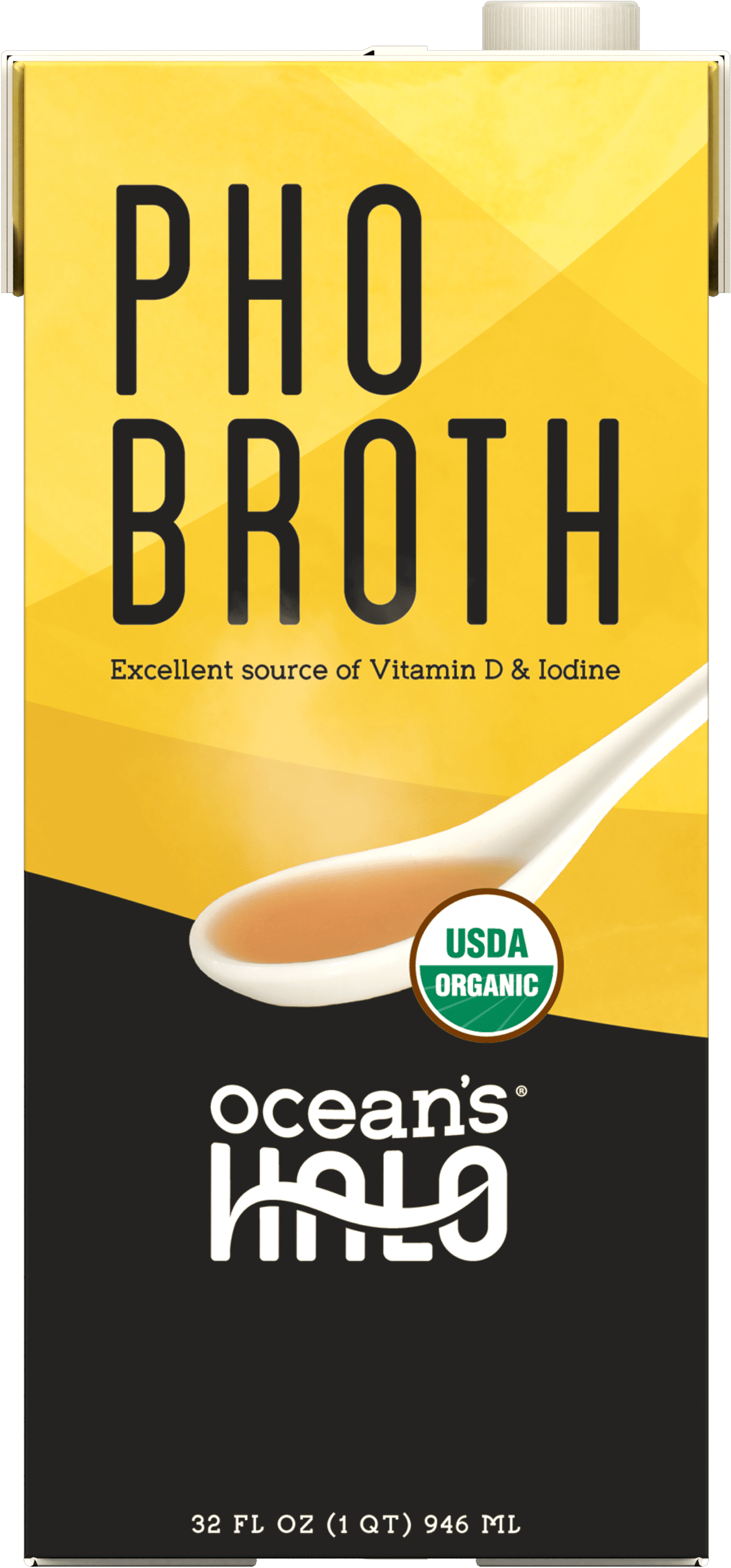 Ocean’s Halo Organic and Vegan Pho Broth, 2 Pack, 32 oz. per Unit