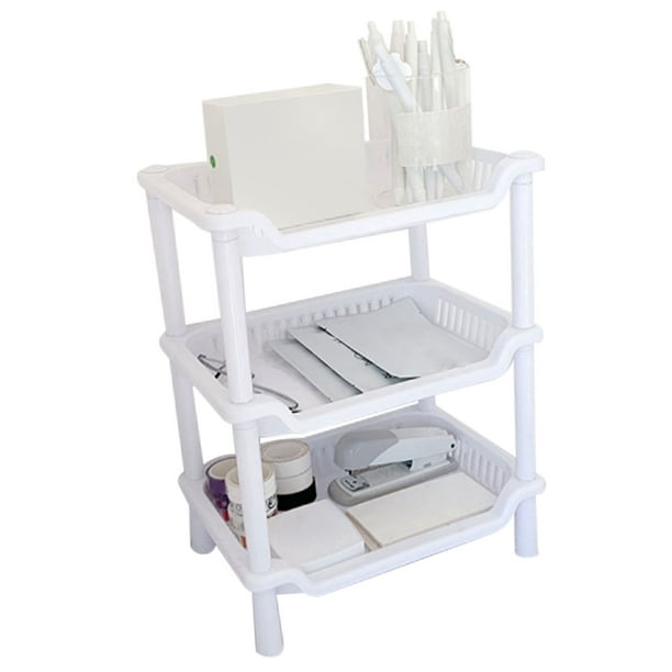 Estante de especias para cocina, estante de baño para encimera de baño de 3 niveles, organizador de mostrador de baño, estándares líderes en la industria