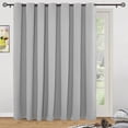 thumbnail image 6 of ZXNYH RHF Privacy Room Divider Curtain 8ft Tall x 12.5 ft Wide: No one can See Through, Total Privacy(12.5x8)-Black, 6 of 7
