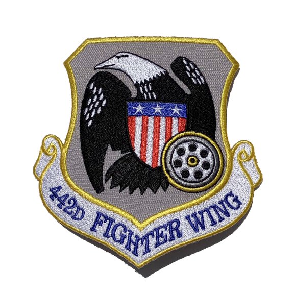 442d Fighter Wing Patch – Plastic Backing