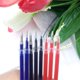 thumbnail image 3 of Recambios de pluma de tinta de Gel neutra, recambio de buena calidad, color negro, azul y rojo, 0,5mm (tubo de aguja/estilo bala), para oficina y lote de 10 unidades, 3 of 4
