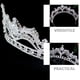 thumbnail image 4 of KAKOWELY Corona tiara para mujeres y niñas, diadema, accesorios para el cabello para cumpleaños, bodas, 4 of 4