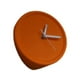 thumbnail image 3 of Reloj de pared de esquina interior Decoración de pared Reloj colgante decorativo simple redondo Naranja, 3 of 9