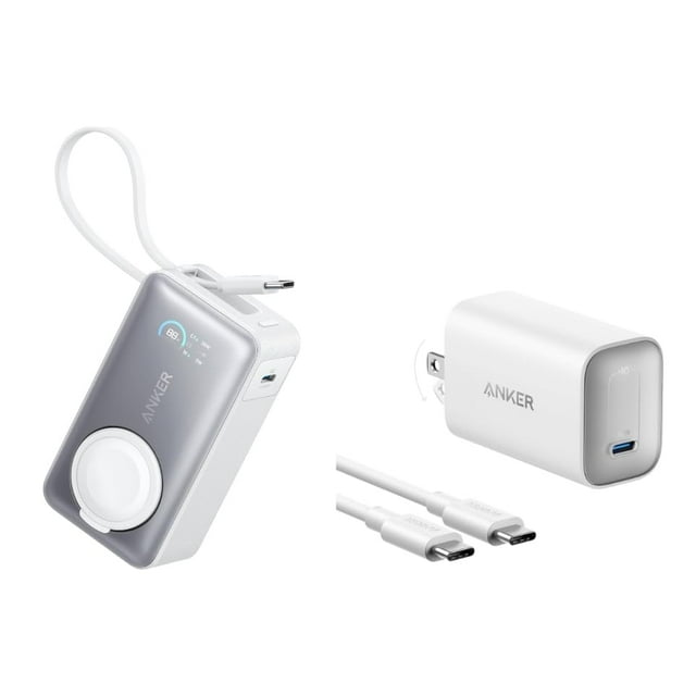 Banco de energía Anker MagGo de 10000 mAh con cargador nano de 100 W