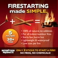 thumbnail image 4 of Better Wood Products All Natural Pine Wood Fatwood Firestarter, 5 Pound Box, 4 of 12