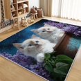 thumbnail image 1 of Area Rug for Living Room 5x8 ft Cartoon Animal Koala Leaves Machine Washable Non-Slip Rugs, Soft Accent Rugs, Lightweight Carpet, Foldable Easy Care, Stylish Indoor Area Rug, 1 of 1