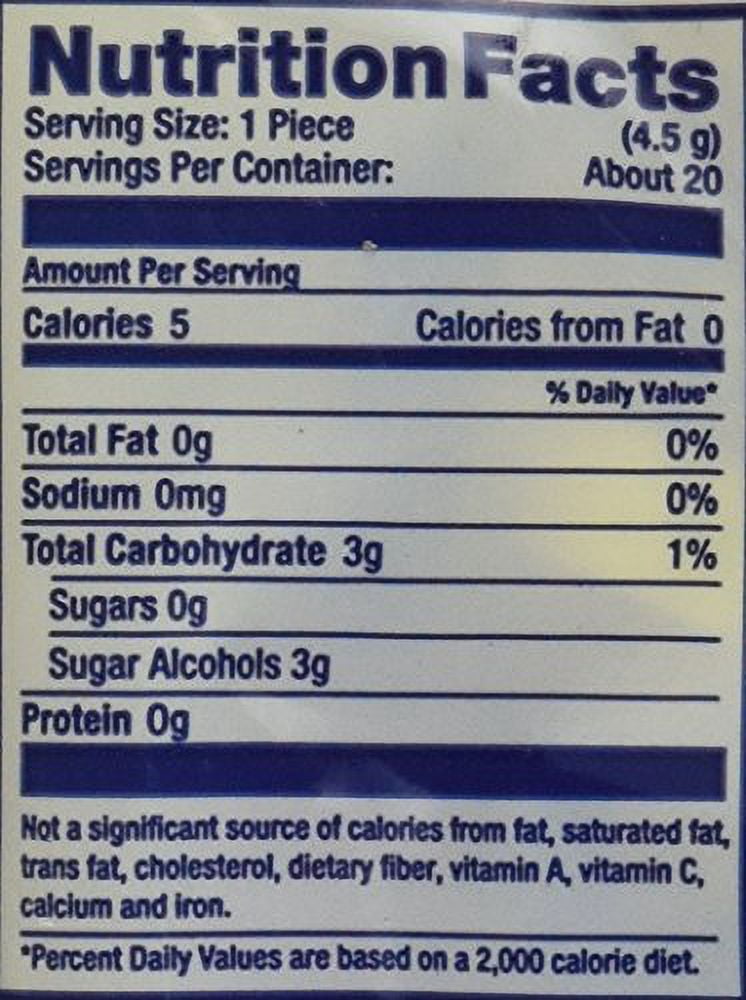 Dubble Bubble Sugar Free Bubble Gum, 3.25-ounce Bags (Pack of 12)