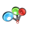 thumbnail image 1 of Here's a polished and professional product description for your collapsible silicone funnels:\n\n \n\n**3pcs Collapsible Silicone Funnels – Flexible, 1 of 3