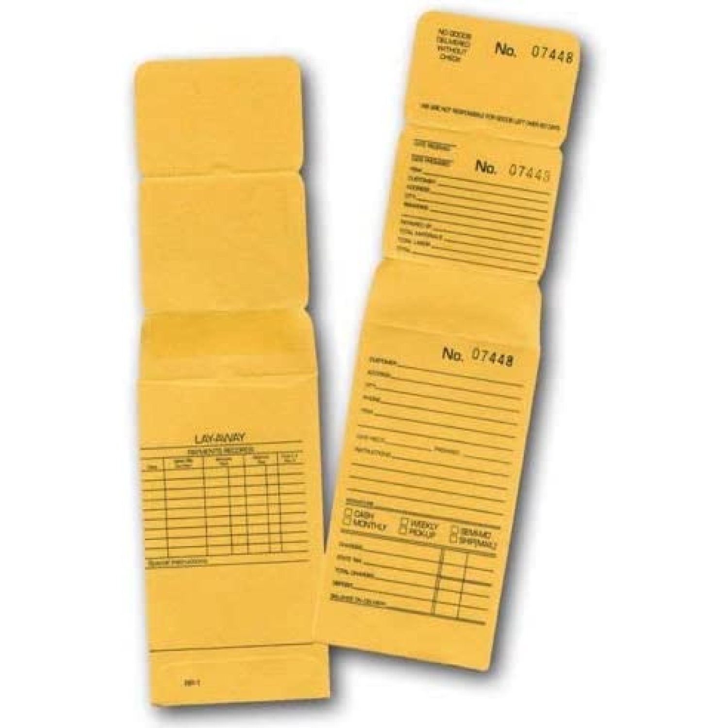 200 Jewelry Repair Envelopes Numbered in Consecutive Order, Each