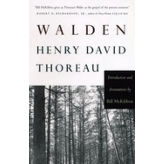 Pre-Owned Walden : Introduction and Annotations by Bill Mckibben (Paperback) 9780807014257