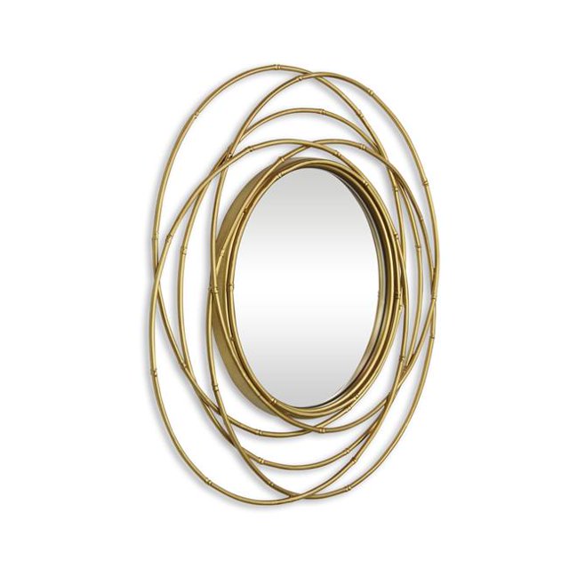 Cheungs 5696GD Bannes Miroir Mural Style Bambou