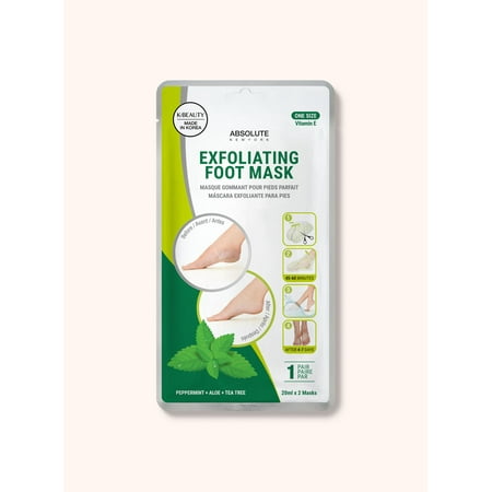 Absolute New York Masque Exfoliant Pieds Aloe Verra et Tea Tree