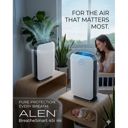 Alen BreatheSmart 45i True HEPA Purifier