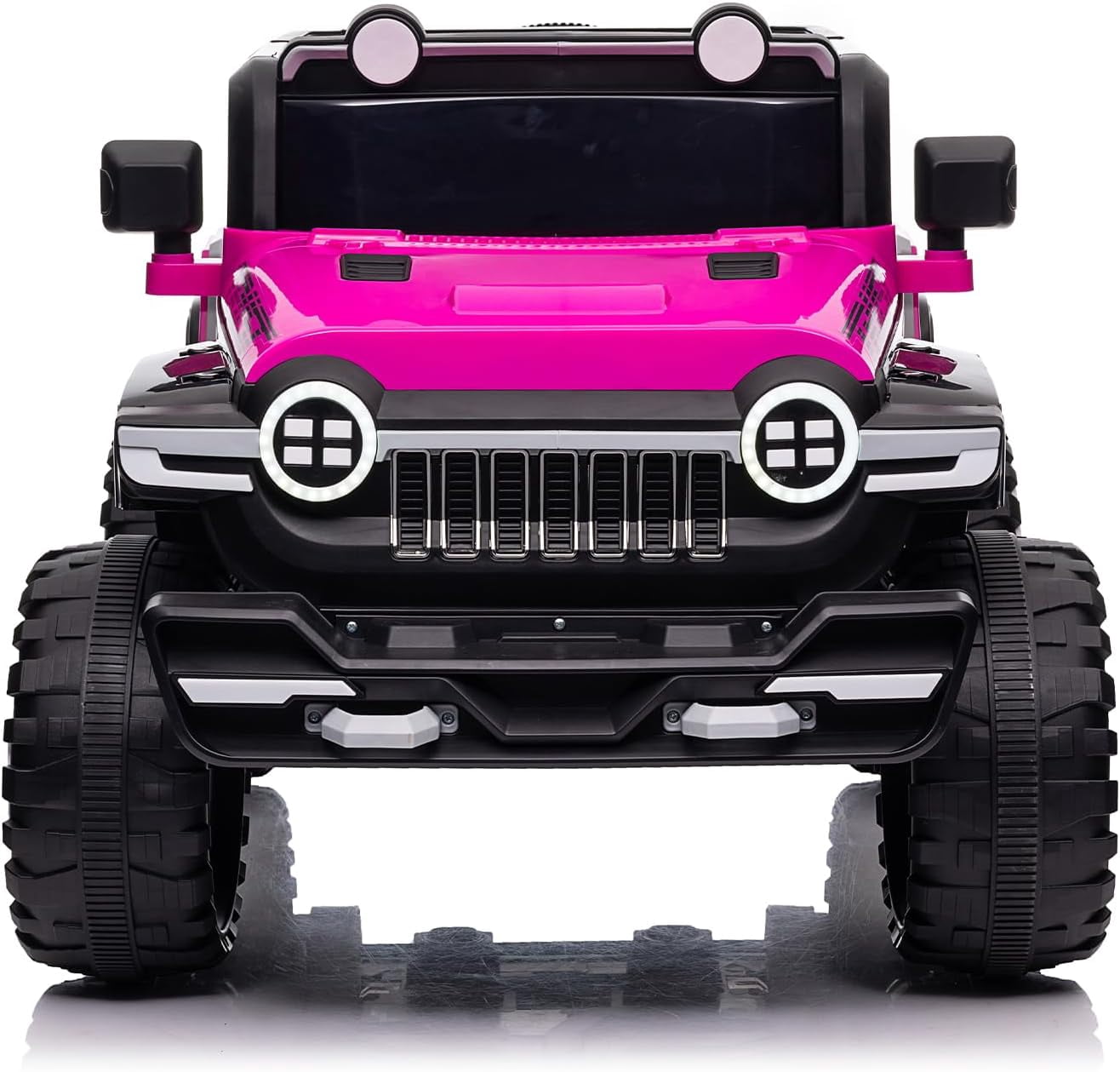 EastVita 12V Ride on Car FL-3588 Off-Road Vehicle Ride on Toy 25W*2 4 Wheeler Battery Powered Quad Toy Vehicle with Remote Control /MP3/ Suspension System /LED Lights/Off-Road Tires/etc
