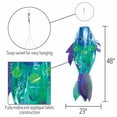 thumbnail image 4 of In the Breeze 5277 — 48-inch Iridescent Cool Damsel Fish Windsock — Vibrant, Shiny Windsock with Applique Details, 4 of 4