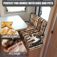 thumbnail image 5 of Uorisanigo RV Dinette Cushion Covers Stretchable Aztec African Tribal Camper Cushion Slipcovers for Travel Trailer Couch - Replacement Camper Accessories for Inside Sofa Protection, 5 of 7