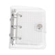 thumbnail image 1 of A6 Binders Mini 3- Ring Binder Cover Mini 3 Ring Binder Mini Binder 3 Ring Mini Loose Leaf Binder 3 Ring Binder Pockets, 1 of 2