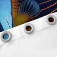 thumbnail image 3 of Erosebridal Sea Fish Curtains Pack of 2 (38x45), Colorful Coral 30%-50% Black Out Curtains, Ocean Sealife Curtains for Living Room, Window Curtains Room Decor, 3 of 6