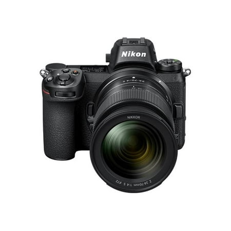 Nikon - Z6 Mirrorless 4K Video Camera with NIKKOR Z 24-70mm Lens - Black