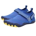 thumbnail image 5 of Boys Girls Sky Blue Quick-Dry Water Shoes Non-Slip Kids Kids Barefoot Aqua Socks for Beach Pool Swim,Size 10, 5 of 6
