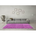 thumbnail image 3 of Ahgly Company Indoor Rectangle Abstract Pink Modern Area Rugs, 2' x 4', 3 of 4