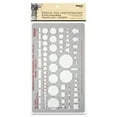 thumbnail image 3 of Chartpak, CHA1002PI, Circle/Identification Template, 1 Each, Gray, 3 of 3