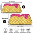 thumbnail image 3 of Kdxio Red Ice Cream Print Windshield Sun Shade,UV Rays and Sun Heat Protection,Sunshade for Car Windshield,Car Shade Front Windshield - Medium, 3 of 6