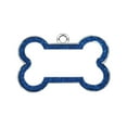 thumbnail image 1 of Stainless Steel Pet ID with Glittering Bone and Cats Engraved Custom Nameplate, 1 of 2