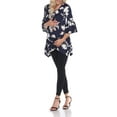 thumbnail image 2 of White Mark Women's Maternity Roche Tunic Top, 2 of 4