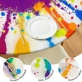 thumbnail image 4 of Colorful Paint Splash Burst Round Fitted Tablecloth with Elastic Edge,Dining Table Cover Waterproof,Outdoor Round Tablecloth for Camping,Dining,Indoor and Outdoor, 4 of 7