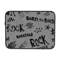 thumbnail image 7 of Rock Star 15 inch Portable Laptop Sleeve Compatible with MacBook Air Notebook Computer Case for Men Women College School Students, 7 of 7