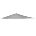 thumbnail image 2 of Garden Winds Replacement Canopy Top Cover for the Living Accents 10' Gazebo - Slate Gray, 2 of 9