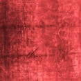 thumbnail image 1 of Ahgly Company Indoor Square Oriental Red Industrial Area Rugs, 4' Square, 1 of 4