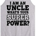 thumbnail image 2 of Instant Message - What's Your Super Power - Men's Jersey Tank, 2 of 5
