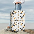 thumbnail image 7 of Honeii Carpenter tools Elastic Luggage Cover, featuring double-sided printing, is the ideal companion for travel, business trips, and daily use(not included suitcase )-Large, 7 of 7