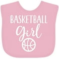 thumbnail image 3 of Inktastic Basketball Girl Sports Girls Baby Bib, 3 of 4