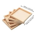 thumbnail image 6 of MRLESS 5 Wooden Nested Serving Trays for Montessori Art Crafts, 6 of 8