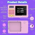 thumbnail image 3 of YOPTOP Math Games for Kids Age 5 6 7 8, LCD Writing Tablet Educational Math Learning Games for Kids, Birthday Gifts for Boys Girls,Pink, 3 of 5