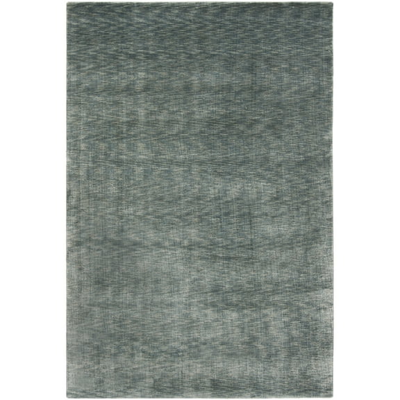 SAFAVIEH Mirage Annandale Solid Area Rug, Blue/Grey, 9' x 12'