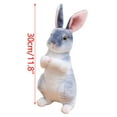 thumbnail image 3 of Poupée Rabbit en Peluche Mascotte du Nouvel An Chinois Rabbit Petite Poupée Rabbit Blanche Cadeau d'Anniversaire pour Enfants, 3 of 3