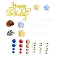 thumbnail image 2 of 34 adornos para tartas con forma de sombrero de vaquero, y bola, ideales para fiestas de cumpleaños con temática ., 2 of 9