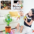 thumbnail image 4 of Juguete de cactus danzando y hablando VAIZIQ Sunny Cactus con 120 canciones, 4 of 7