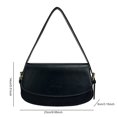 thumbnail image 2 of Bolso bandolera de piel sintética para mujer bolso de hombro con correa ajustable bolso de viaje, 2 of 9