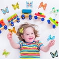 thumbnail image 4 of Decoración artística de plástico Toy Butterflies Canlierr, 36 unidades, 4 of 7