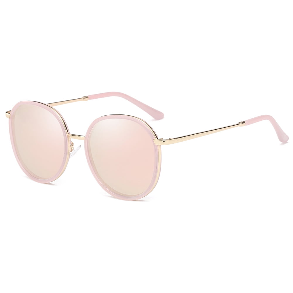 Cyxus - Cyxus Retro Romantic Pink Polarized Sunglasses for Womens/Girls ...