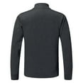 thumbnail image 4 of Mens Sweatshirt Under $10 Men's Dry-Fit Active Quarter Zip Long Sleeve Athletic Performance Pullover Fashion Stand Collar Elasticity Base Layer, 4 of 8