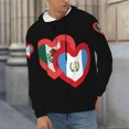 thumbnail image 2 of Sudadera con capucha con estampado 3D de la bandera de Guatemala para hombre y mujer, moda urbana, informal, de manga larga, para niño y mujer, 2 of 4