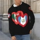 thumbnail image 2 of Sudadera con capucha con estampado 3D de la bandera de Guatemala para hombre y mujer, moda urbana, informal, de manga larga, para niño y mujer, 2 of 4
