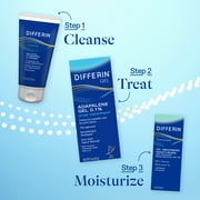 Differin Acne Treatment Gel with 0.1% Adapalene, Prescription-Strength Retinoid Clears & Prevents Acne, Fragrance-Free, 1.6 oz (45g) Pump 